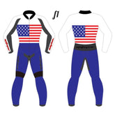 Vintage Flat Track Leathers American Suit Design (F1)