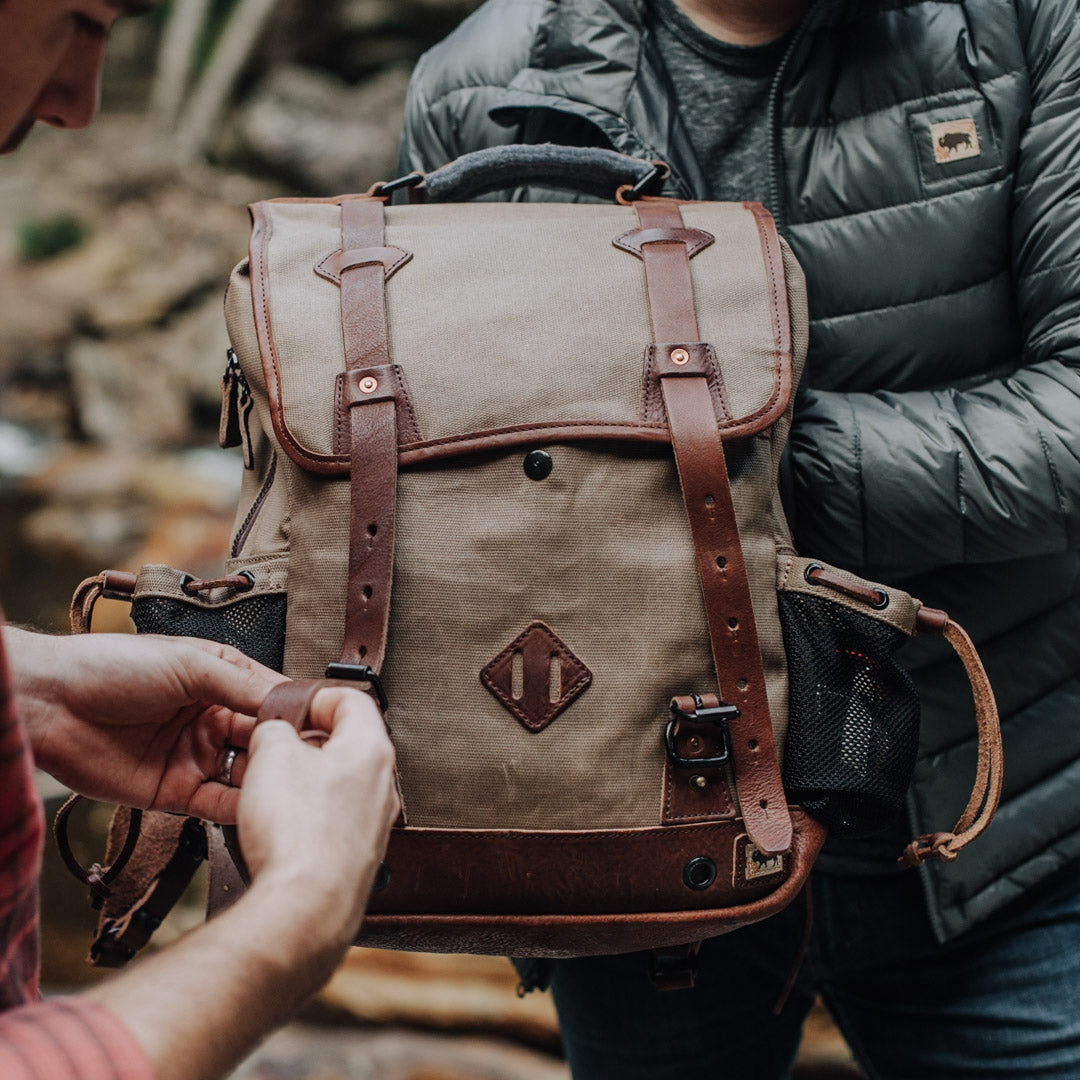 Field Khaki w/ Chestnut Brown Leather