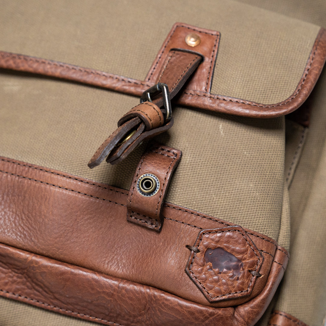 Field Khaki with Chestnut Brown