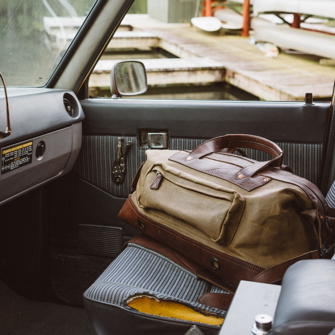 Field Khaki w/ Chestnut Brown Leather