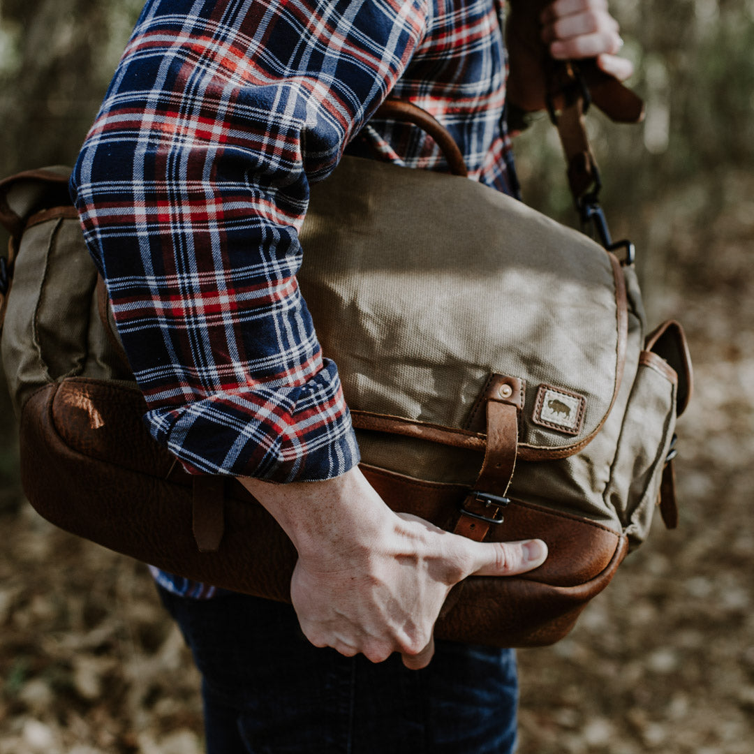 Field Khaki w/ Chestnut Brown Leather