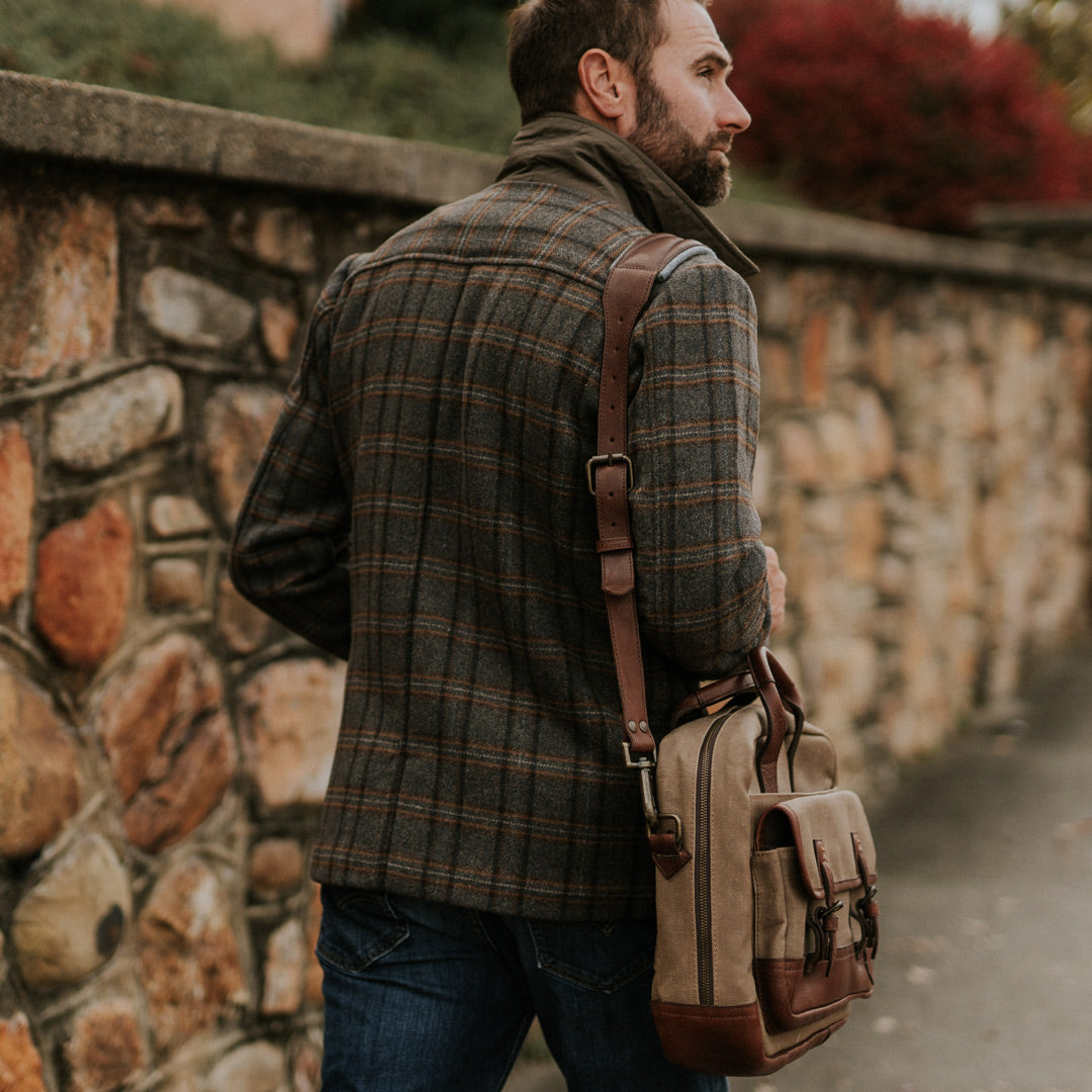 Field Khaki with Chestnut Brown